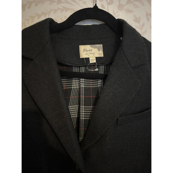 Elizabeth and James Wool Dark Gray Pea Coat Size XS - Picture 3 of 8